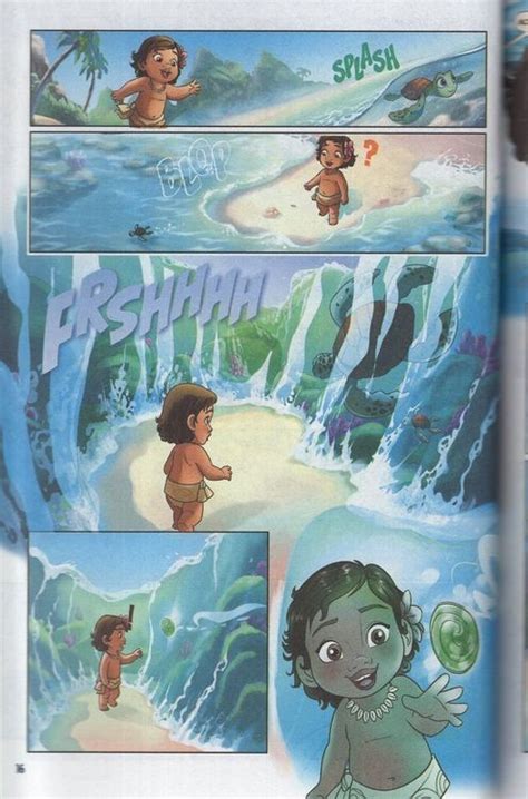 moan a comic|Disney Moana Comics Collection .